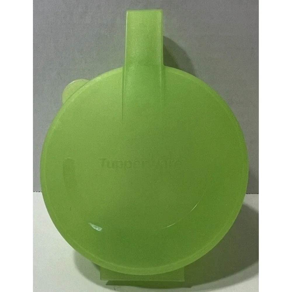 Tupperware Forget Me Not Hinged Hanging Tomato Onion Keeper Lime Green New